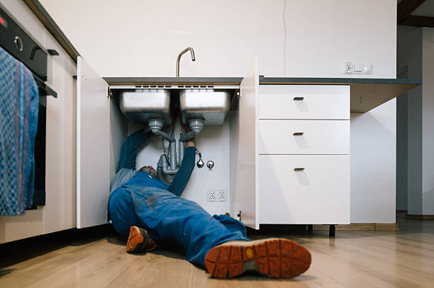 Professional Plumbing technician working in Ashley, OH